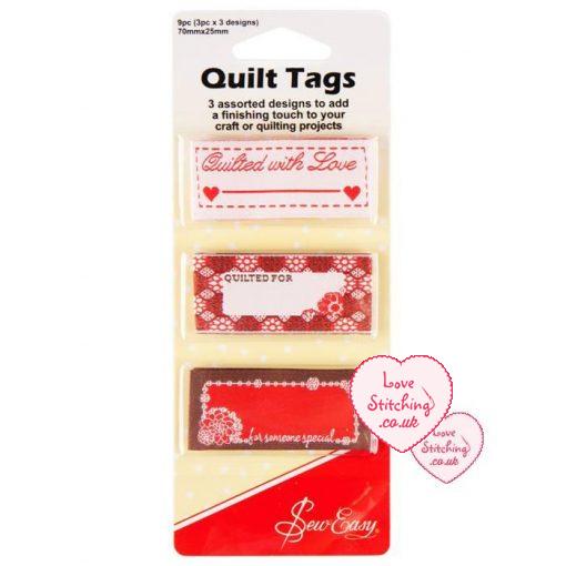 Sew Easy Quilt Tags