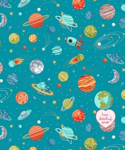 Makower UK Outer Space Fabric