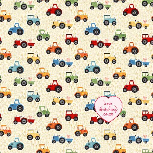 Makower Fun on the Farm 100% Cotton Patchwork Fabric